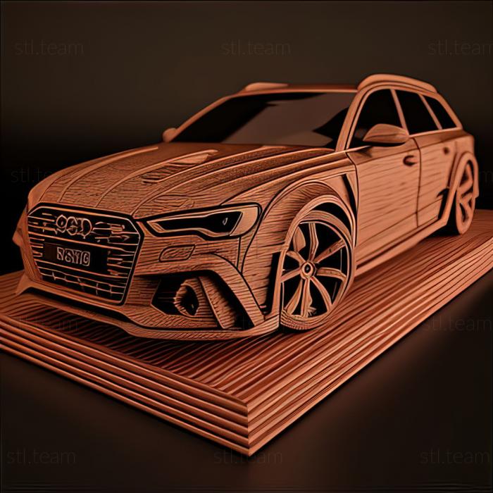 3D модель Audi RS6 (STL)